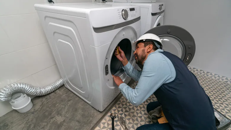San Pablo washer- dryer installation